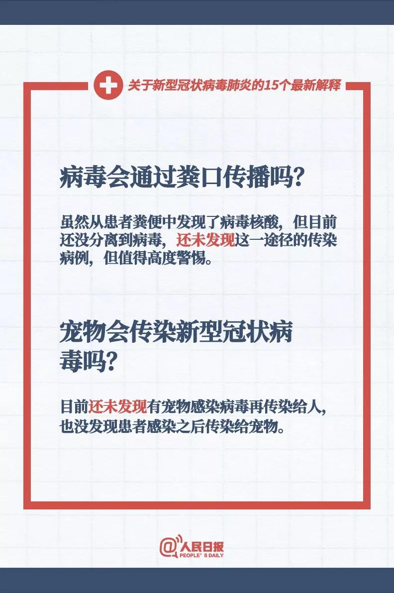 新型冠狀病毒會通過糞口傳播嗎，寵物會傳染新型冠狀病毒嗎？.jpg