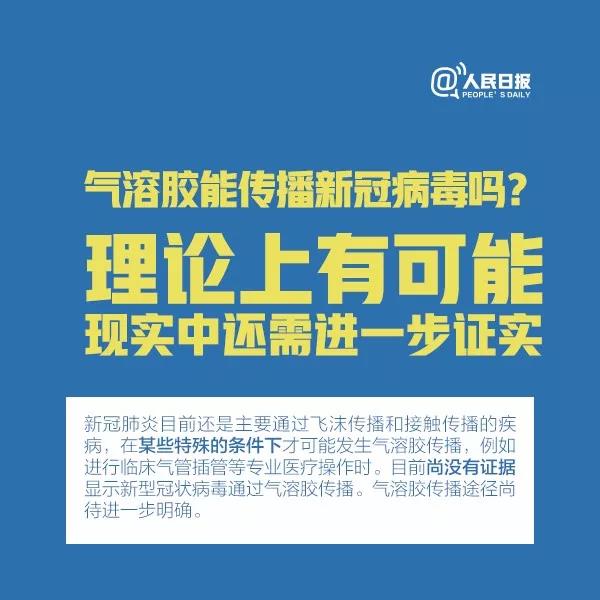 氣溶膠能傳播新型冠狀病毒嗎？理論上有可能，現(xiàn)實中還需進一步證實.jpg