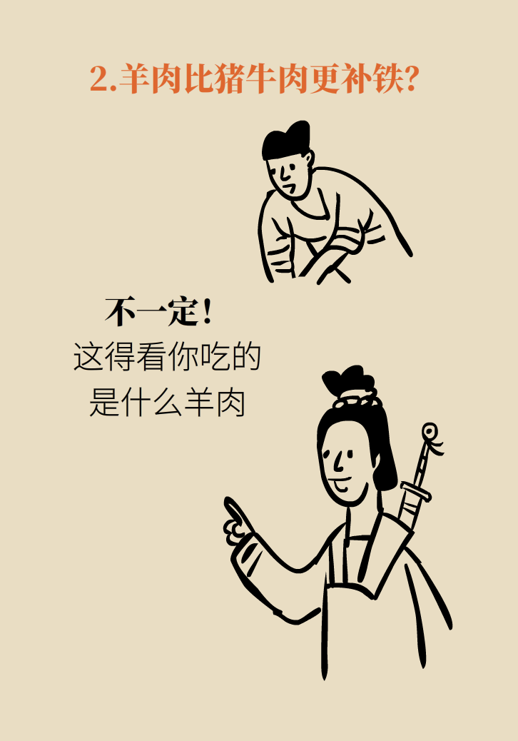 吃羊肉可以補(bǔ)鐵嗎？